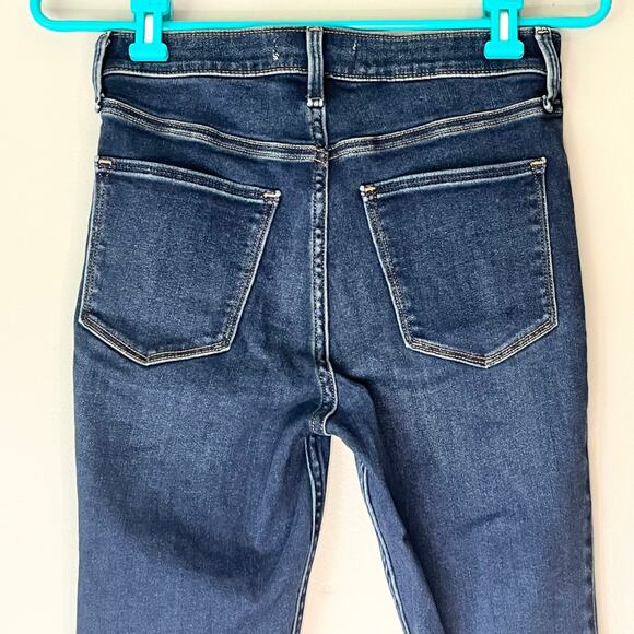Abercrombie & Fitch Dark Wash High Rise The Jean Legging Size 27 / 4S - Picture 7 of 12